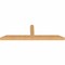 Ekena Millwork Portland Smooth Timber Gable Bracket, Western Red Cedar, 96"W x 28"H x 5 1/2"D x 5 1/2"F, 7/12 Pitch GBW096X28X0606POR00SWR - alternate 2